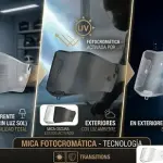 Mica Para Casco Ls2thunder Ff805 Fotocromatica