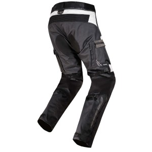 PANTALÓN VIAJERO LS2 NORWAY NEGRO CON GRIS - LS2
