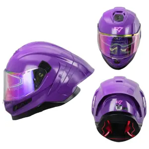 CASCO R7 STRYKER MORADO DOT
