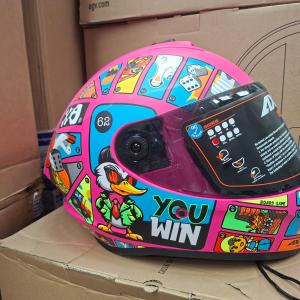 OUTLET Casco Axxis Draken Goose Game Rosa Matte Ece2206 Y Dot