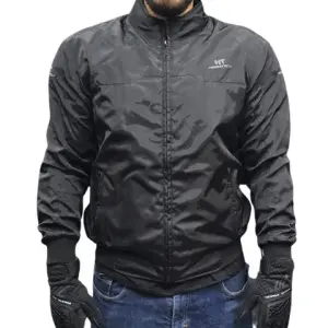 CHAMARRA HEBOTECH CALIBER NEGRA CABALLERO