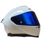 CASCO ASTRO ALFA S FIBRA DE VIDRIO BCO AZUL