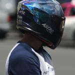 CASCO ASTRO ULTRA VERTIGO CROMATICO VERDE ECE2206 DOT S