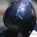 CASCO ASTRO ULTRA VERTIGO CROMATICO VERDE ECE2206 DOT S