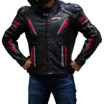 Chamarra De Piel Astro NGO RED