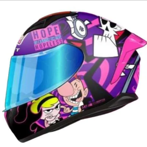 Casco Integral Shaft SH-582 SP Billy y Mandy PURPURA