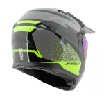 CASCO INTEGRAL JOE ROCKET RKT 400 GRIS CON AMARILLO FLUOR - 400